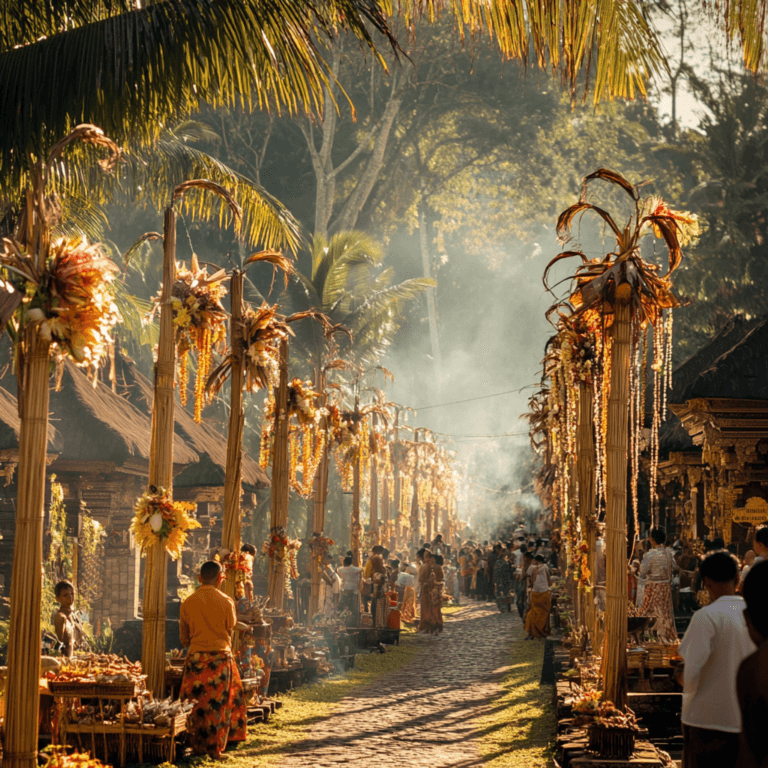 Les fêtes et célébrations à Bali en avril 2025