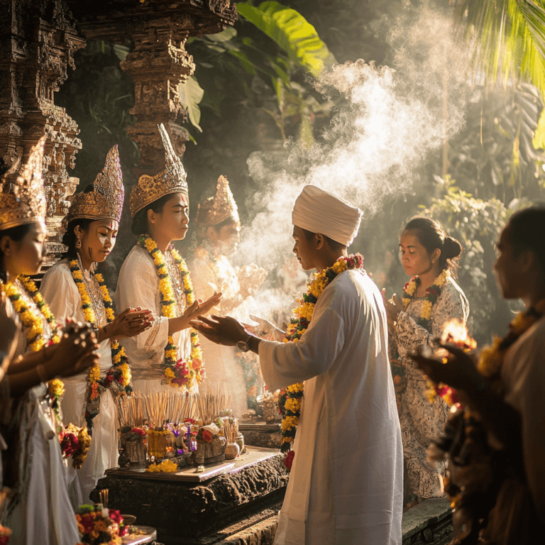 En quête de pardon à Bali : la signification profonde de la cérémonie du Guru Piduka
