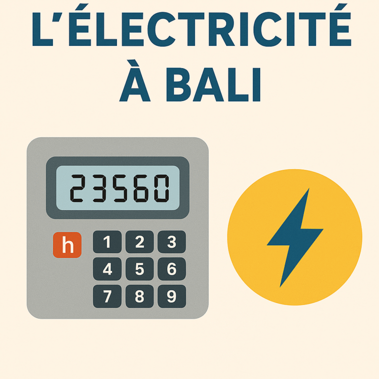 Comment payer l’électricité à Bali ? Guide pratique 2025