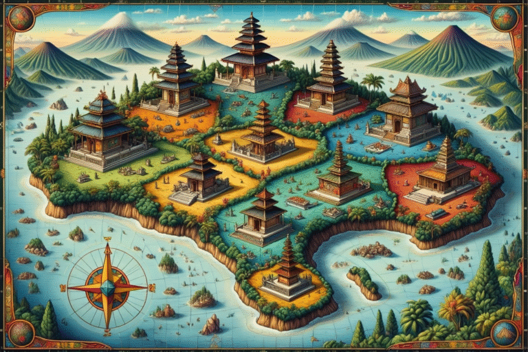 😮 Pourquoi y avait-il 9 royaumes à Bali ?! 👑🇮🇩 Une île, neuf trônes, et des siècles de rivalités…