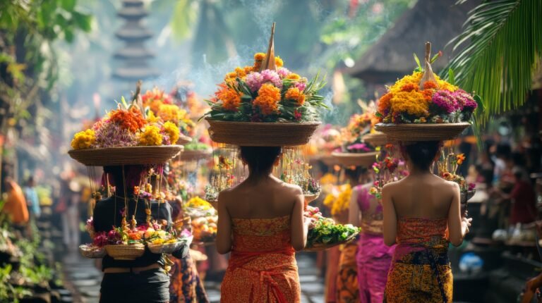 Les fêtes balinaises en août 2025 : entre spiritualité, art et prospérité