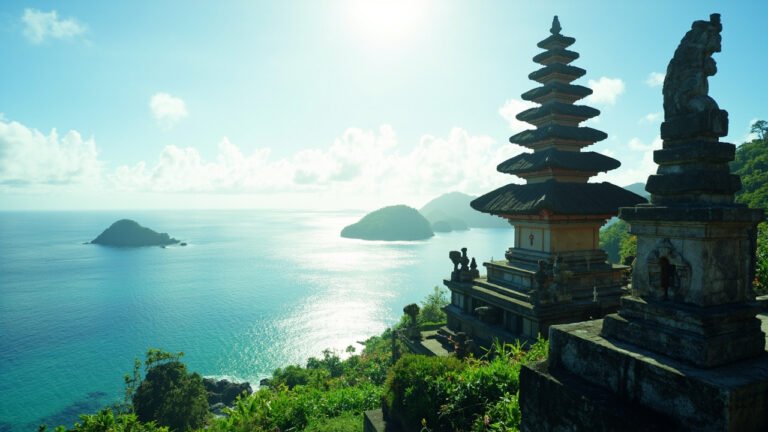 Oiseau pos sur une branche au lever du jour