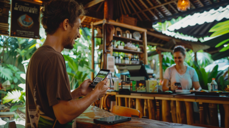 Une révolution pour les voyageurs à Bali grâce au paiement par QR code